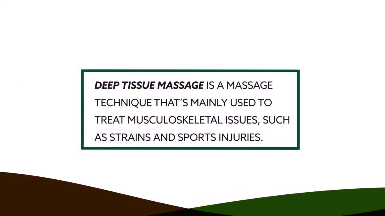 Lavida Massage Deep Tissue Massage Service