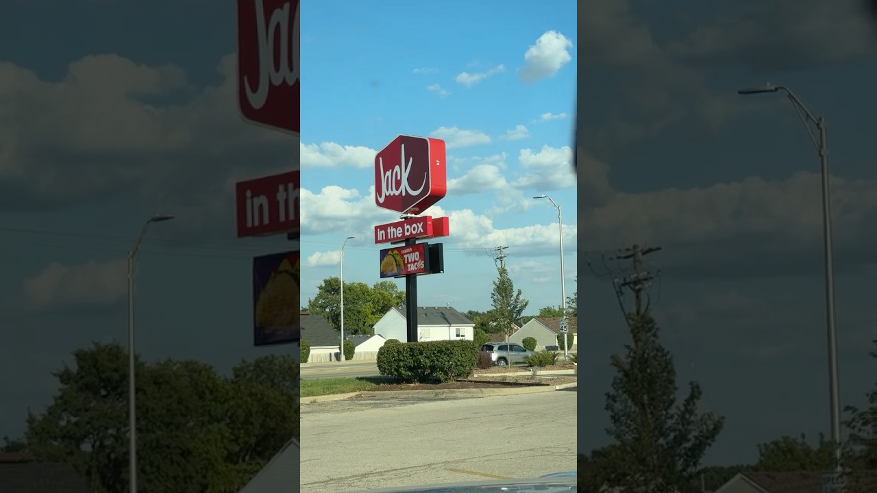 Jack in the Box in Chicagoland area Update! #fastfood #jackinthebox #chicago #chicagoeats