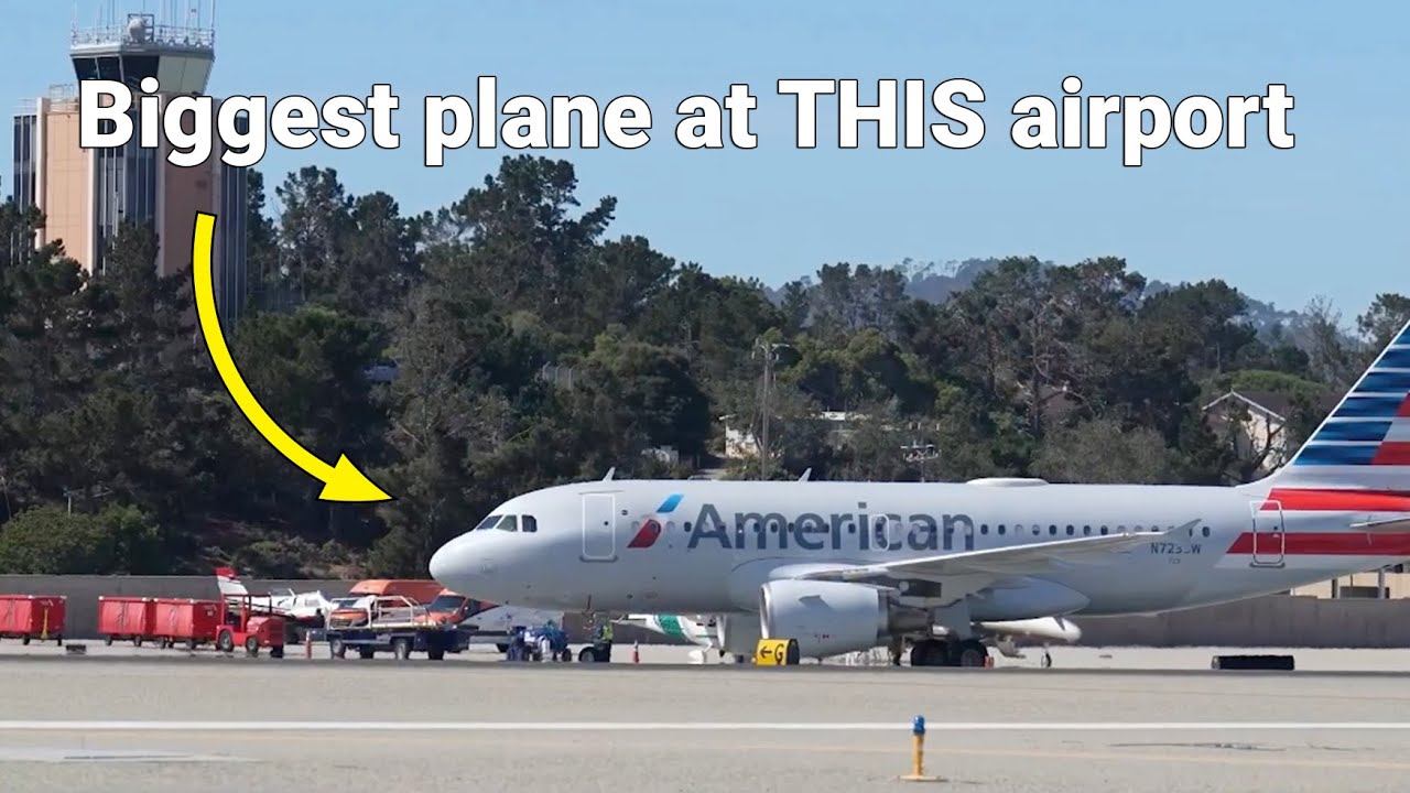 No Line at Security - Only 10 Flights per Day! Monterey Regional Airport (MRY)