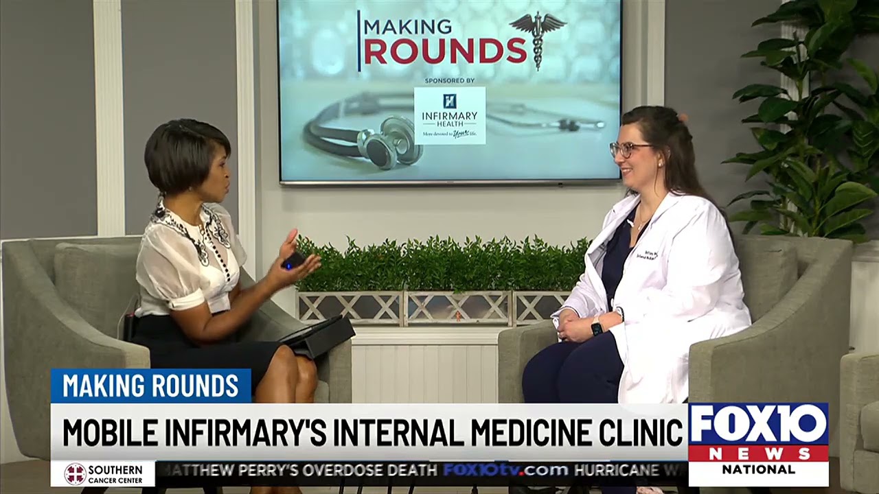 Making Rounds on Fox10 News | Primary Care & Mobile Infirmary Internal Medicine Clinic