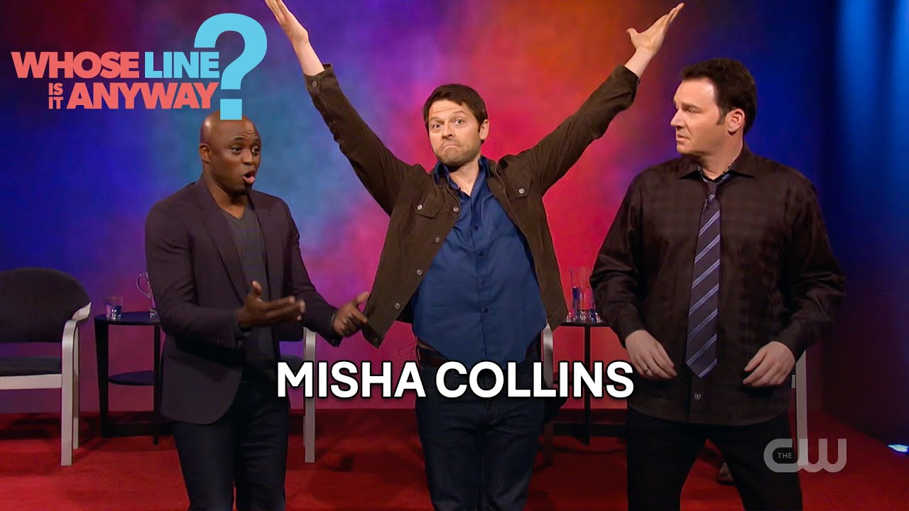 Misha Collins from Supernatural on Whose Line is it Anyway? | The CW