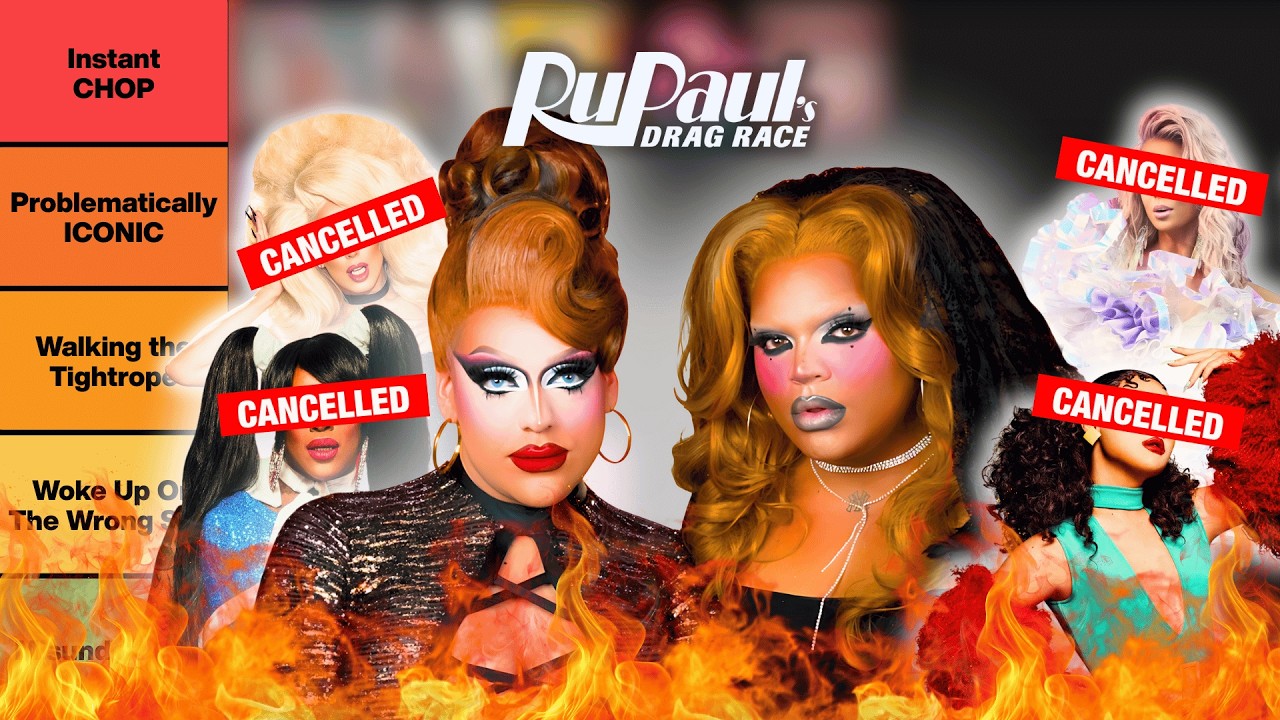 Ranking The MOST PROBLEMATIC QUEENS from RuPaul's Drag Race (feat. Kandy Muse!)