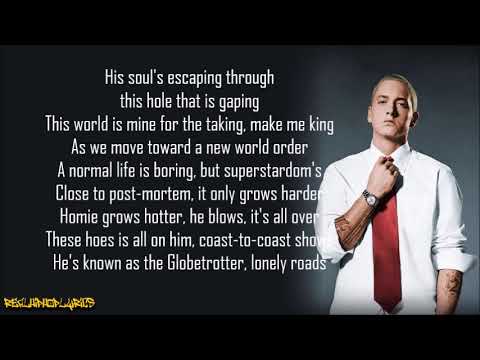 Eminem - Lose Yourself (Lyrics)