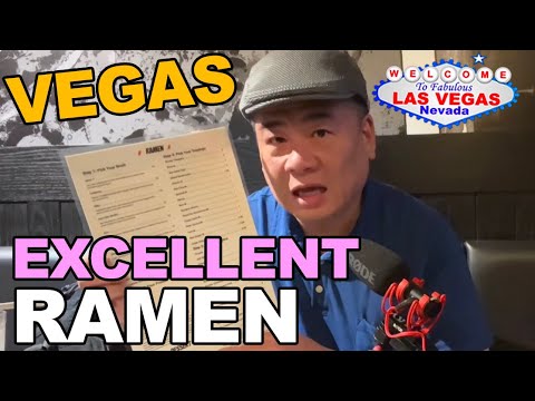 EXCELLENT RAMEN at Shokku Ramen. Spring Mountain Rd, Las Vegas