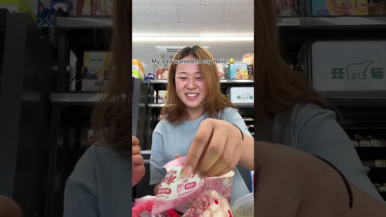 Korean convenience store challenge #koreanconveniencestore #koreanfood #foodchallenge