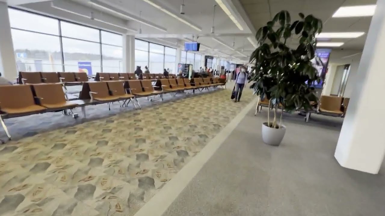 A Walk Thru The Portland ME Jetport PWM