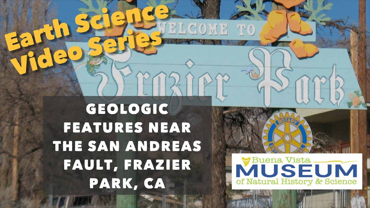 Geologic Features Near the San Andreas Fault, Frazier Park, CA