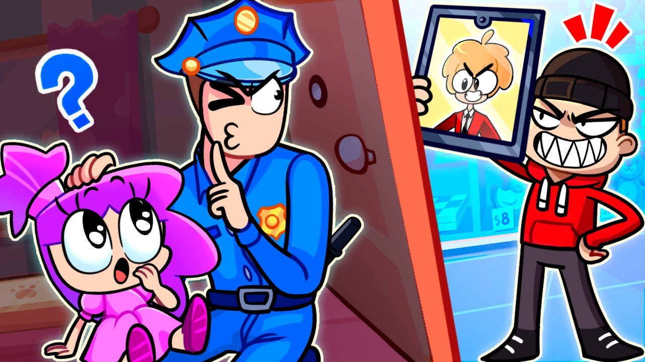 Be Careful of AI Face-Swapping 🤖 Stranger Danger👮 Funny English for Kids!