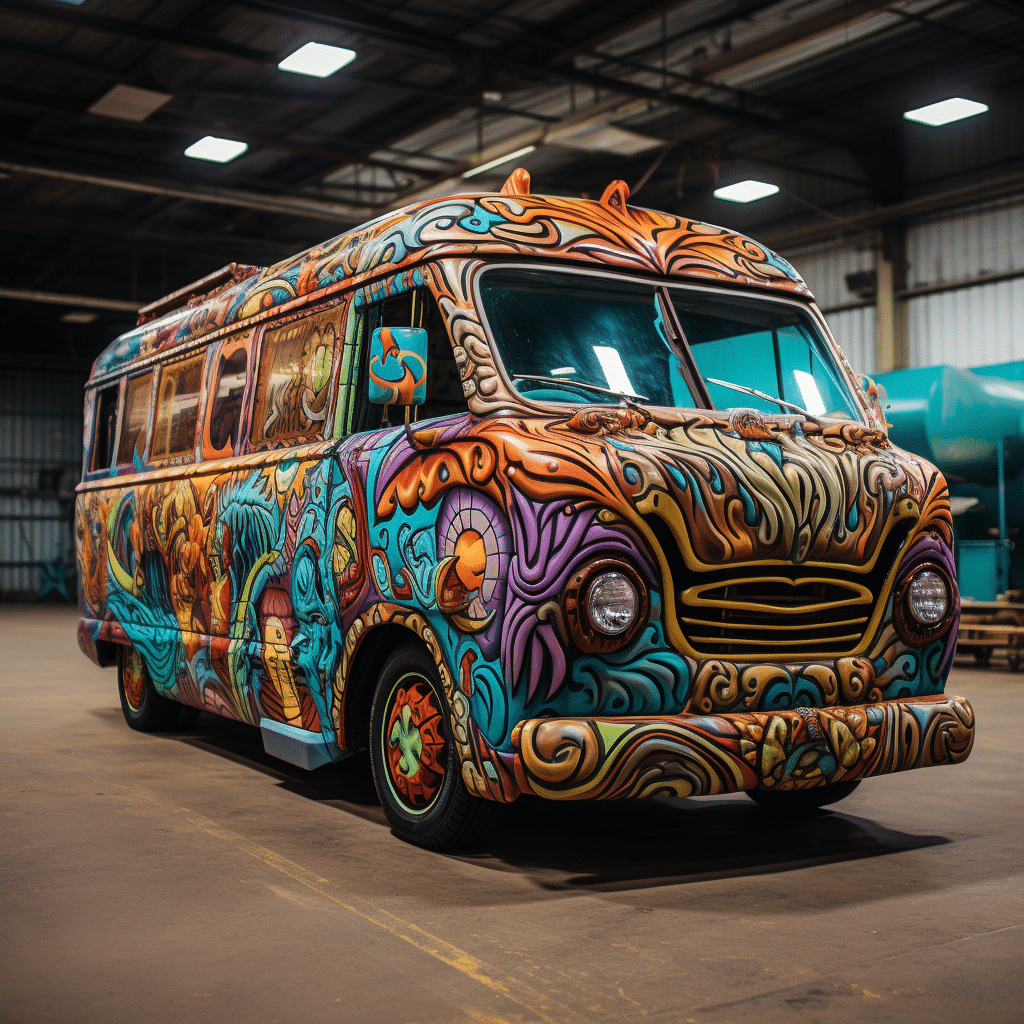 scooby doo van