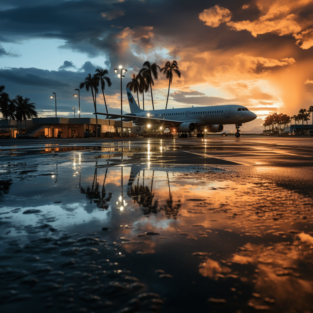 fort myers airport hurricane idalia