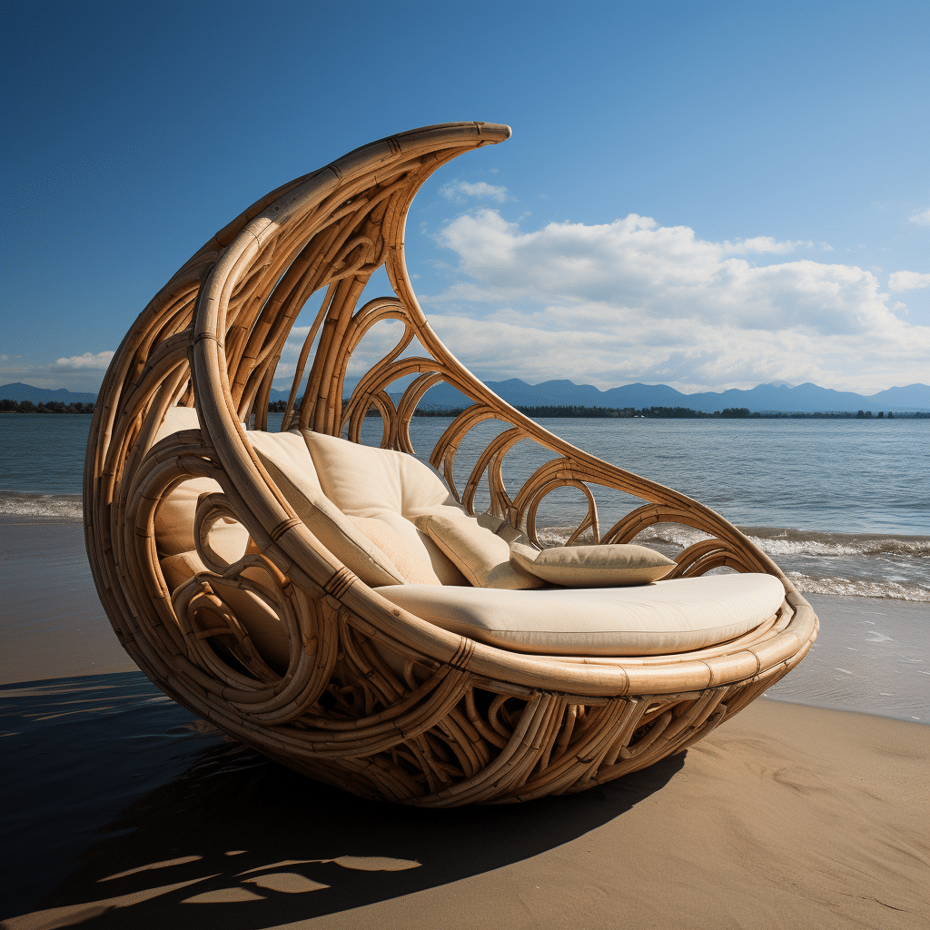 beach lounge chair