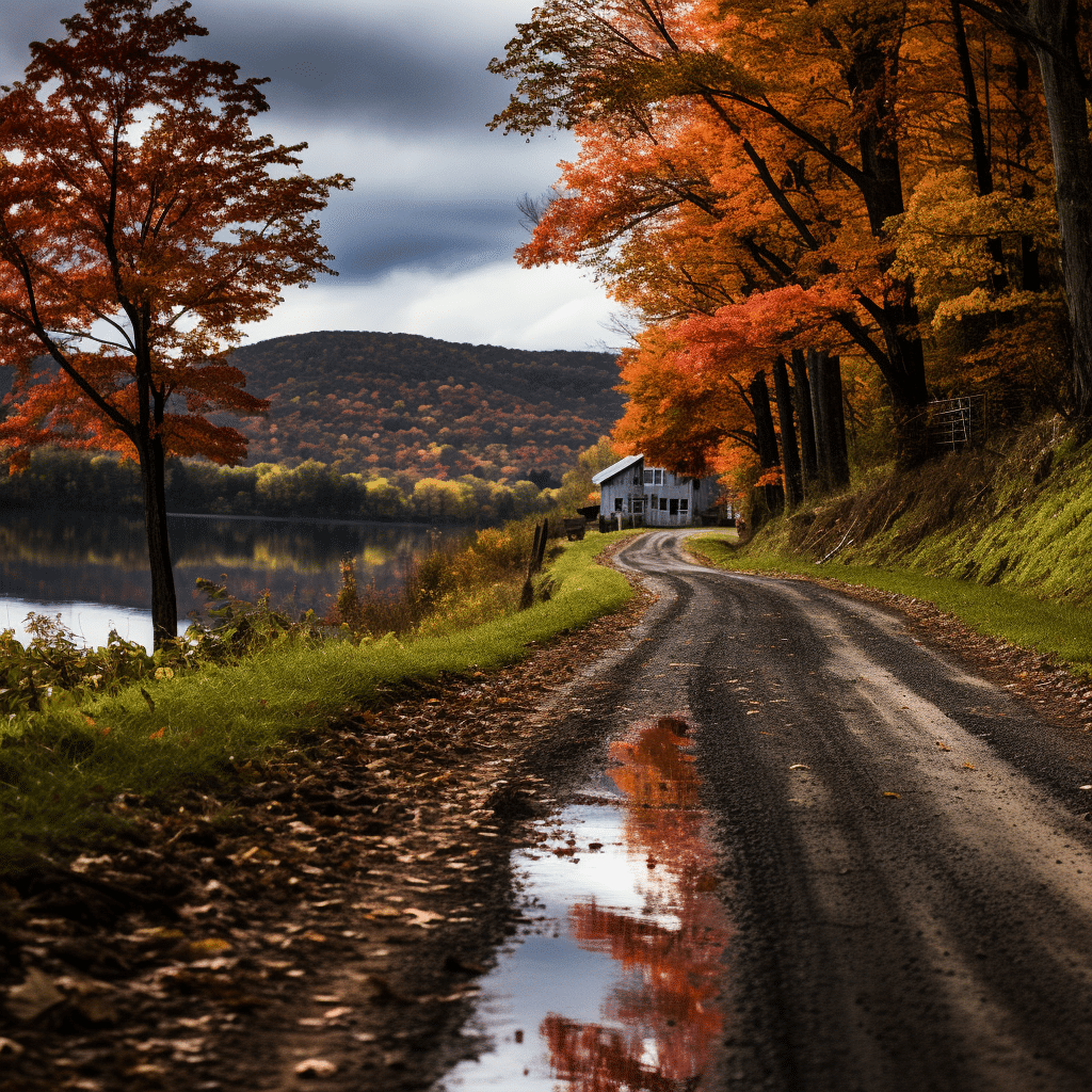vermont in the fall