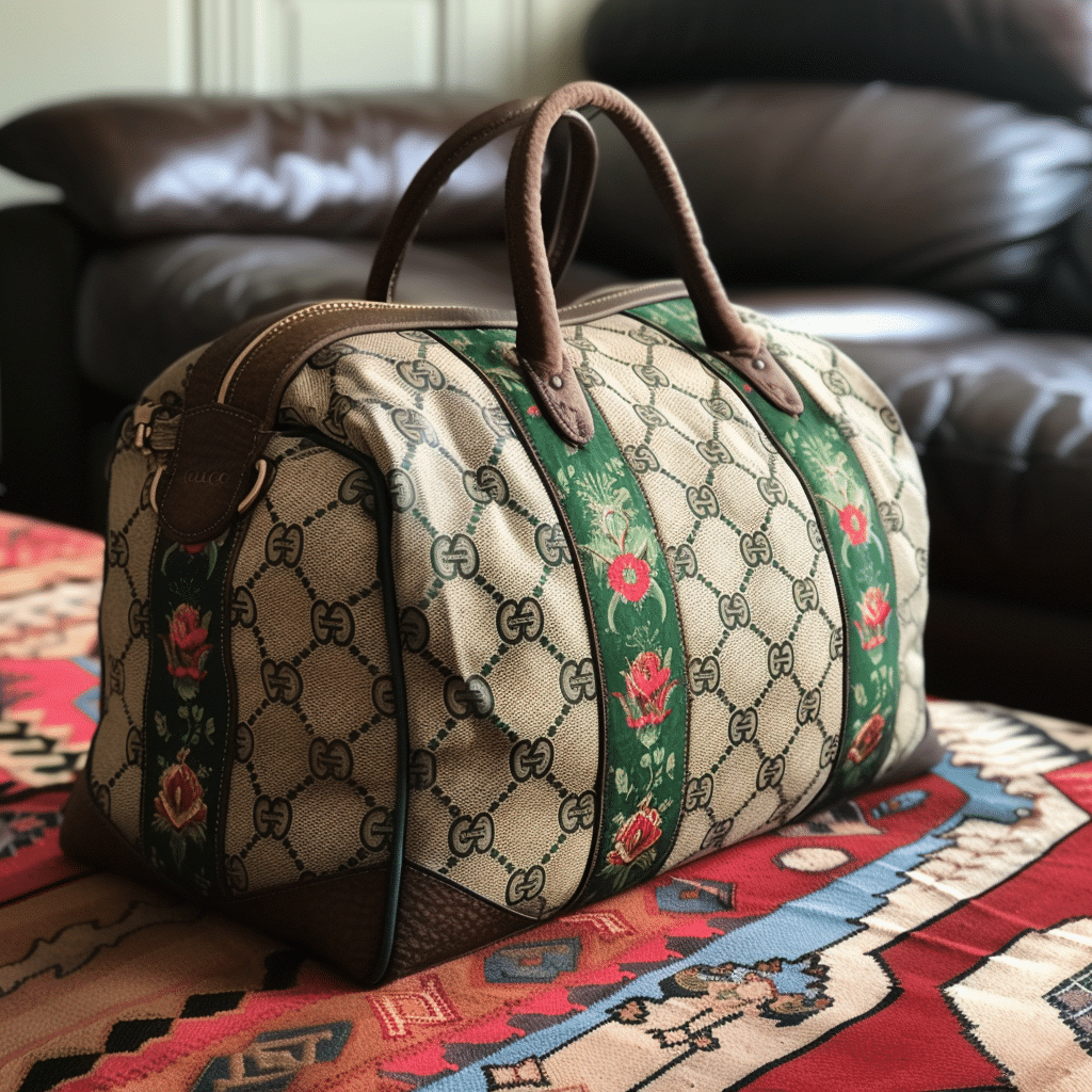 gucci duffle bag