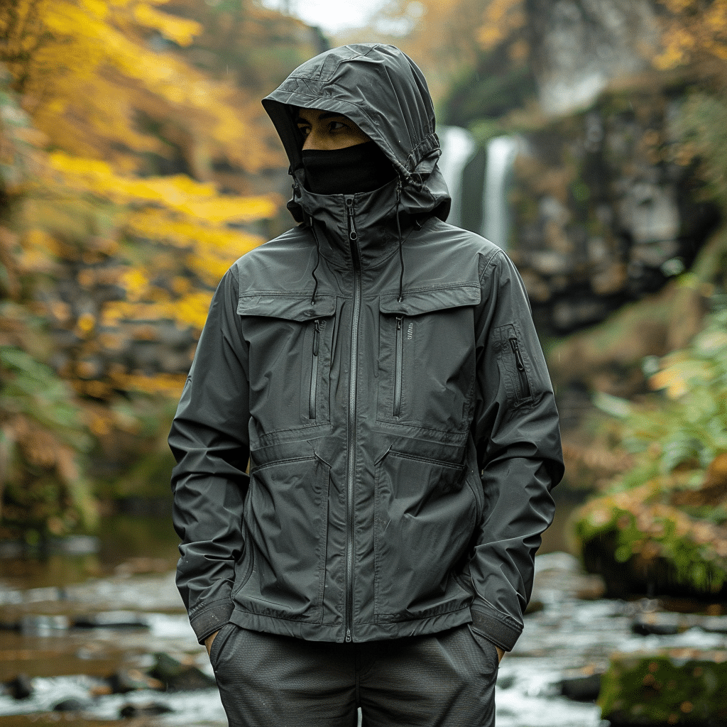 packable rain jacket