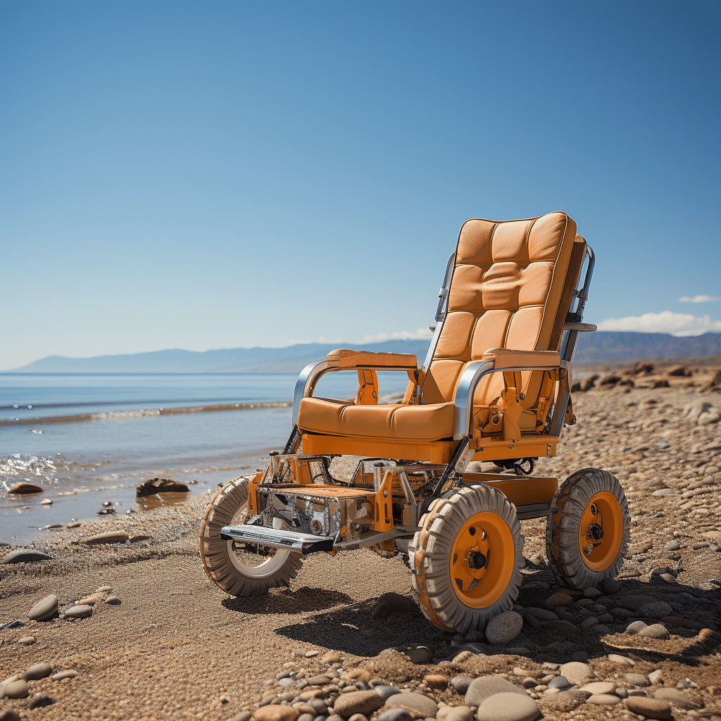 beach wheelchair
