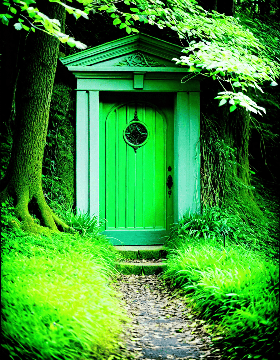 the green door