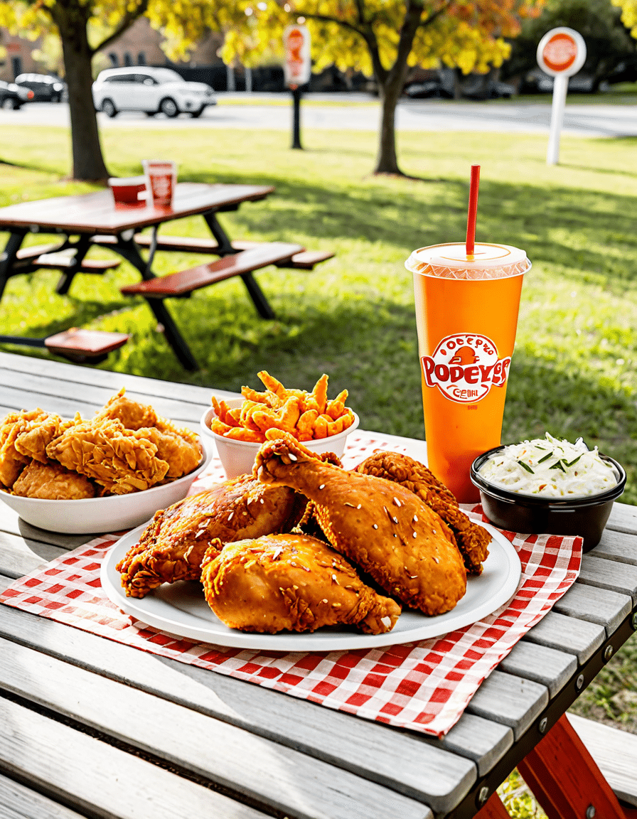 popeyes chicken menu