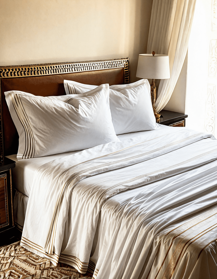 egyptian cotton bed sheets