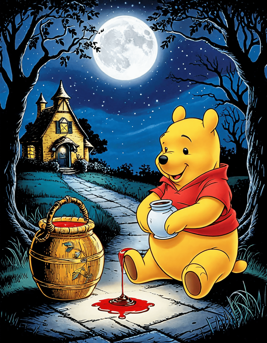 winnie the pooh blood and honey