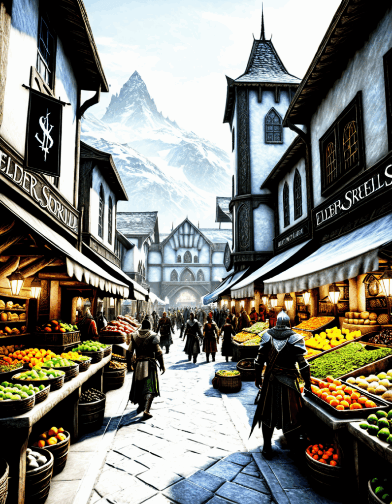 elder scrolls skyrim game