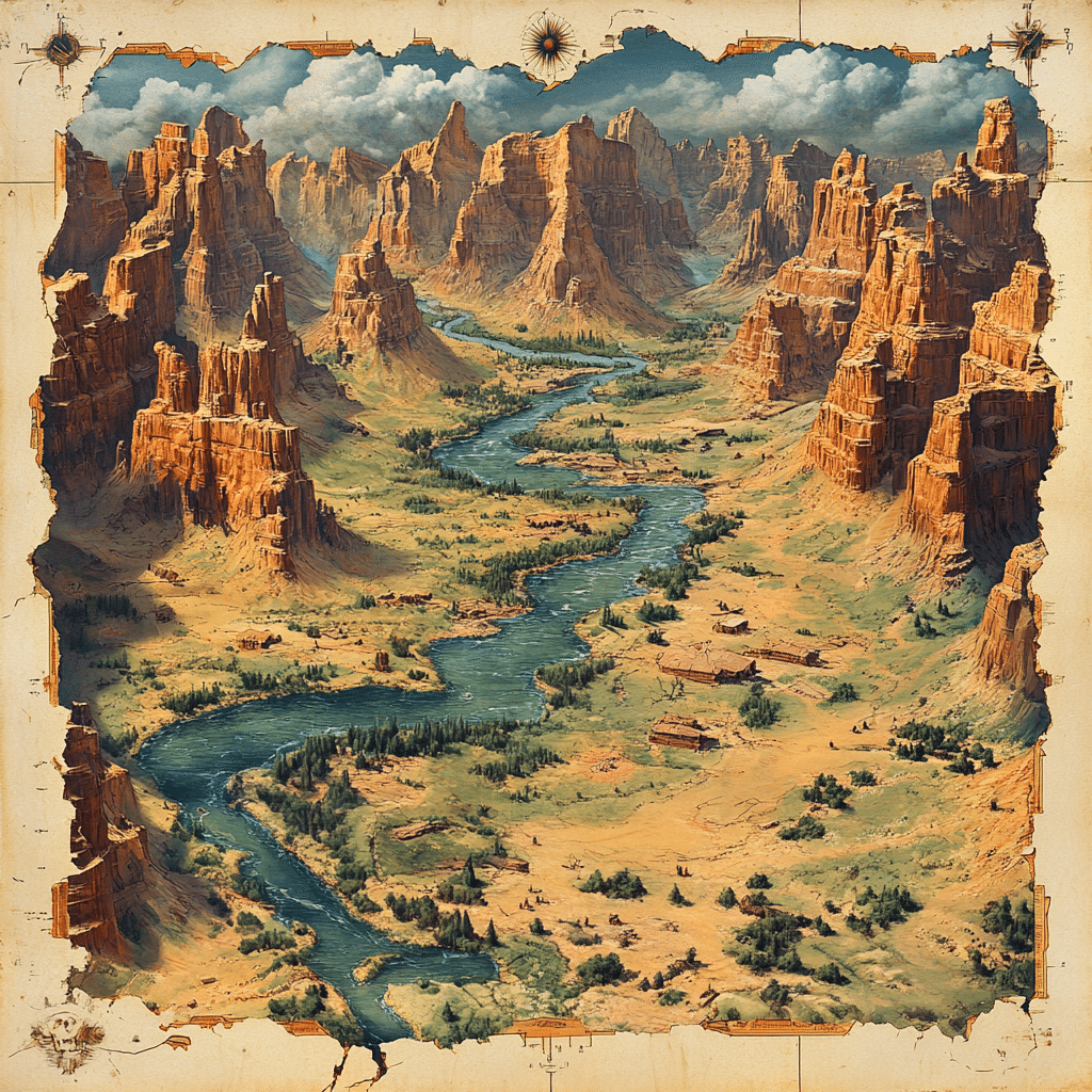 grand canyon map