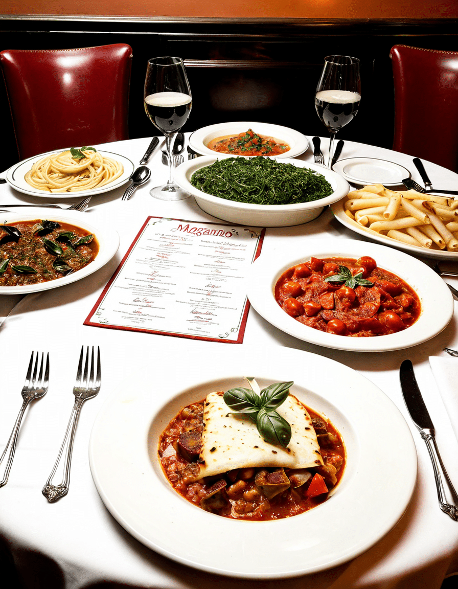 maggianos menu