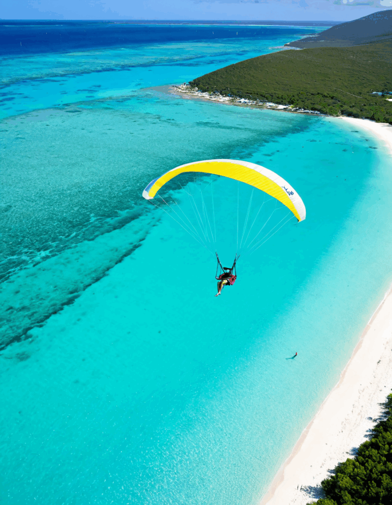 hang gliding