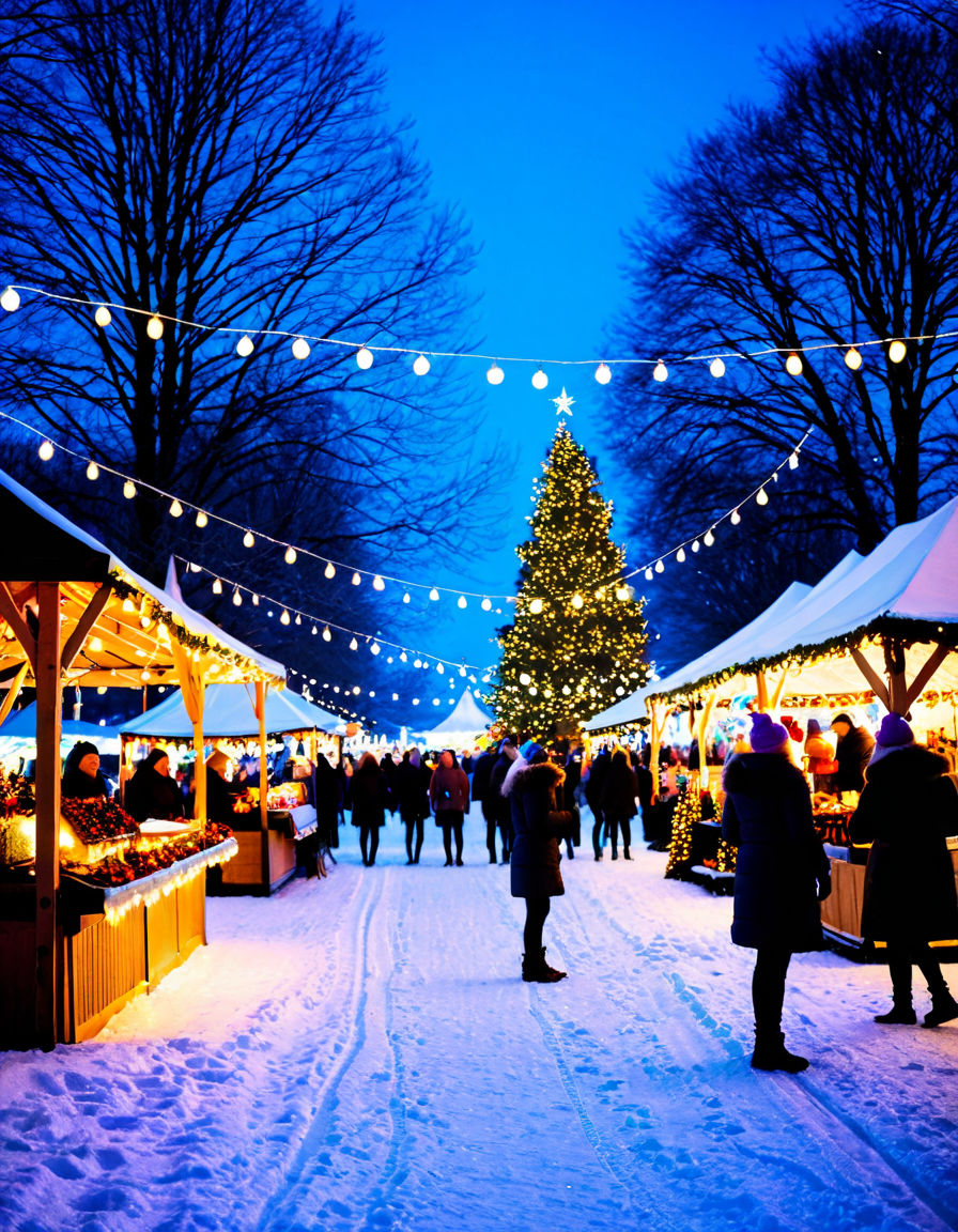 magical winter lights