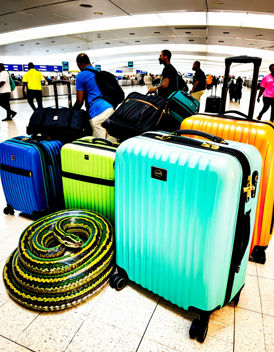 miami airport snakes