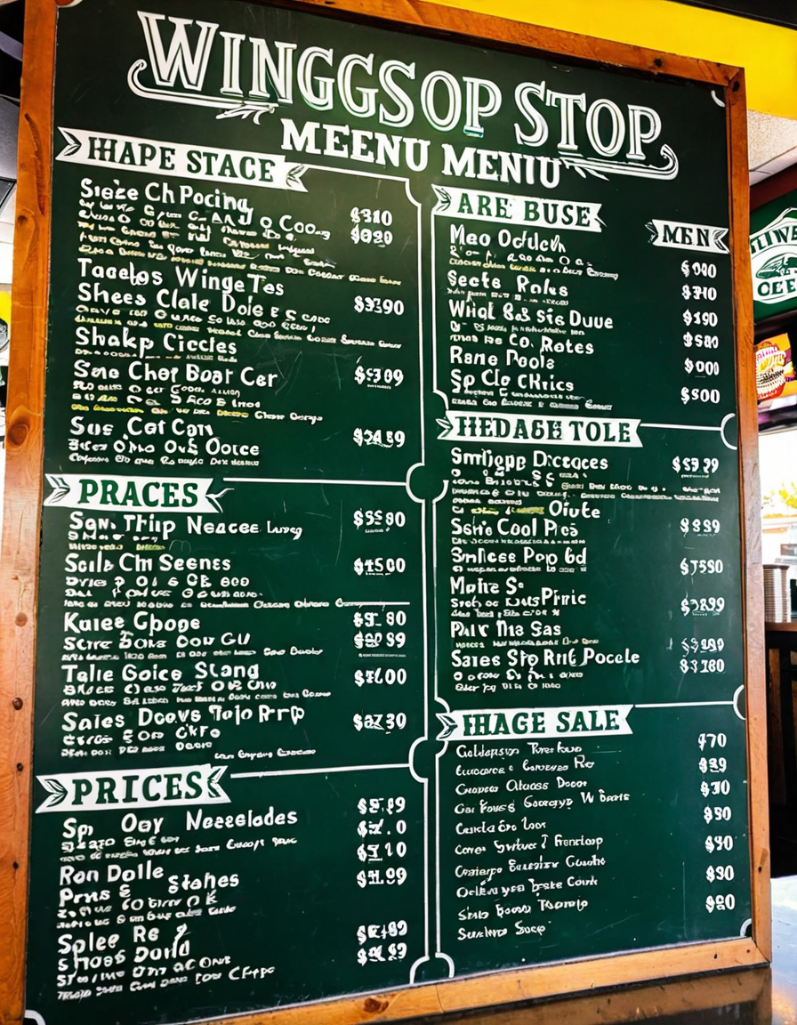 wingstop menu prices