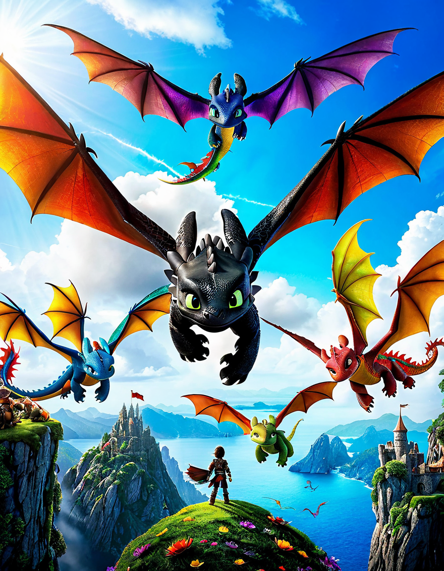 how to train your dragon 4 showtimes