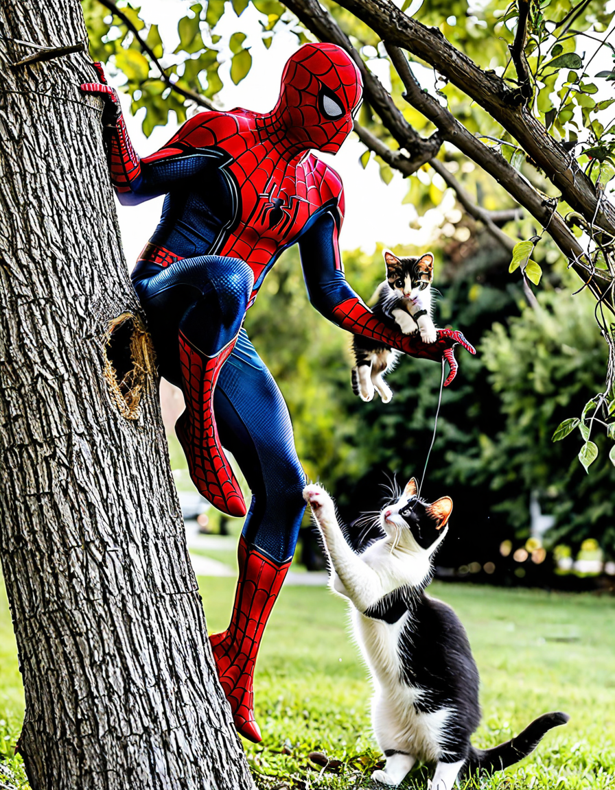 your friendly neighborhood spider man