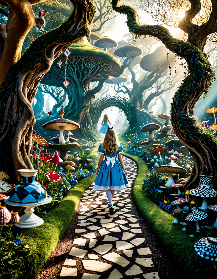 alice is in wonderland
