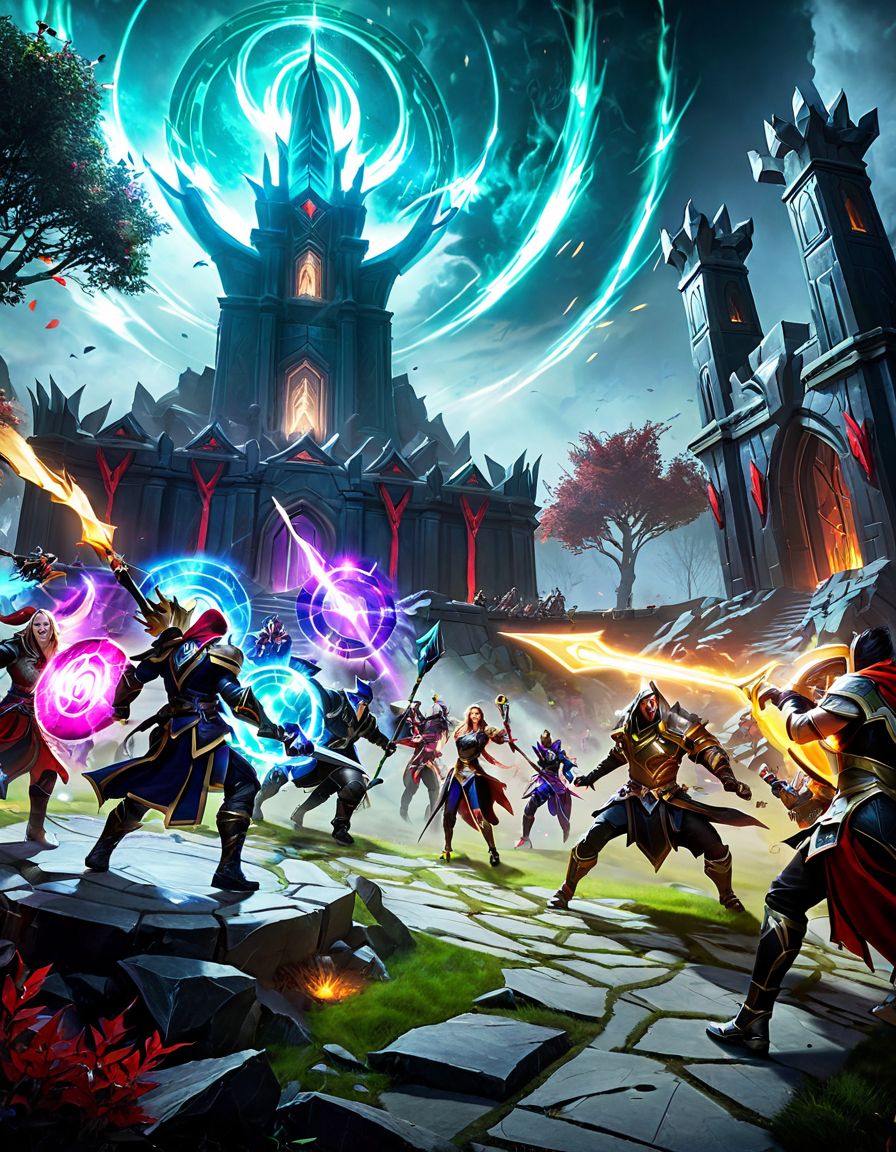 league of legends and